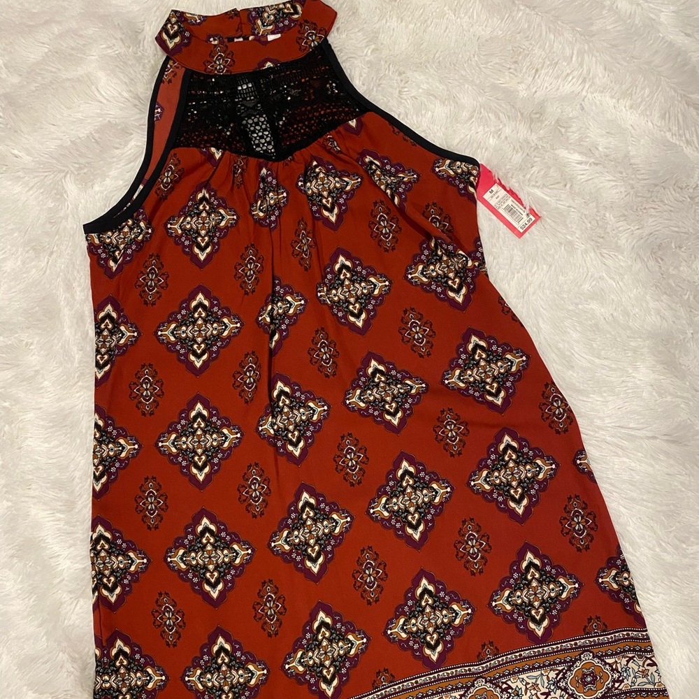 Boho Halter Top Dress
